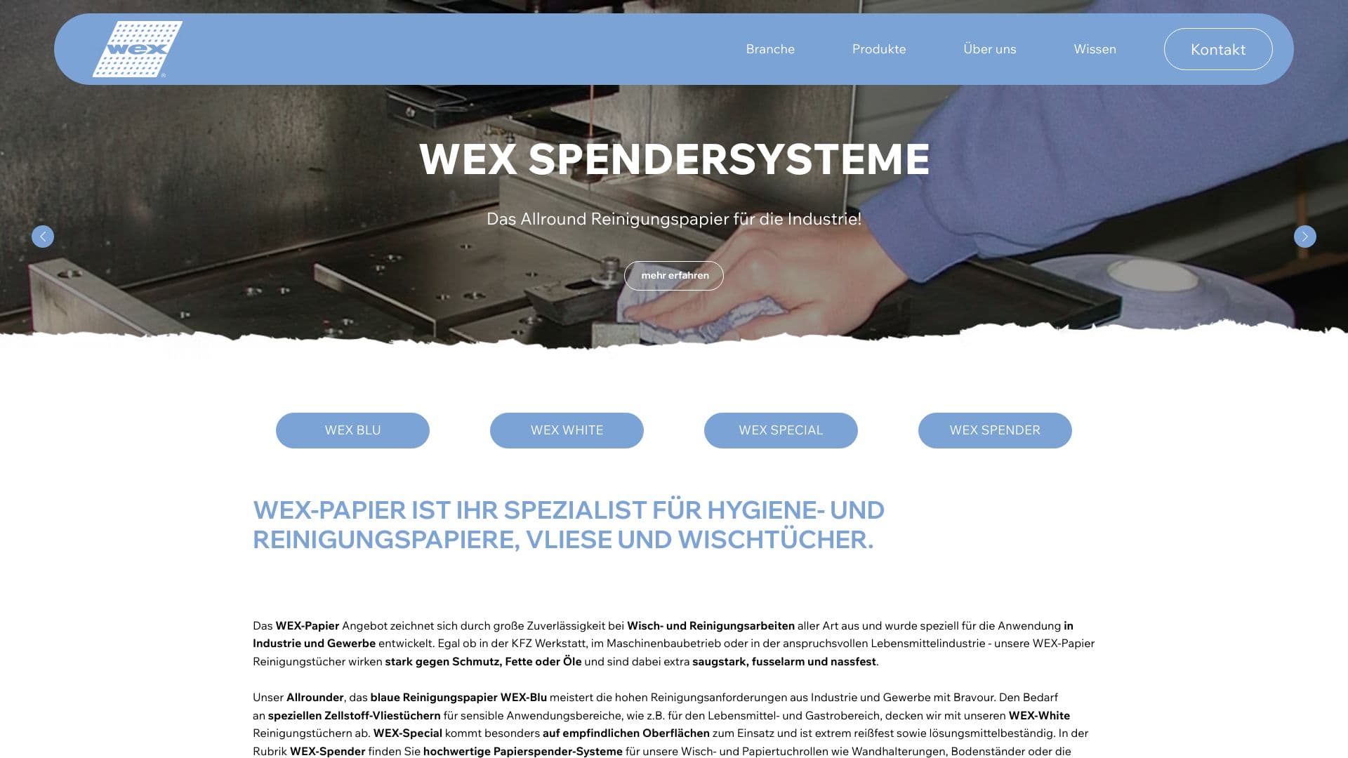 ACR Wex-Papier