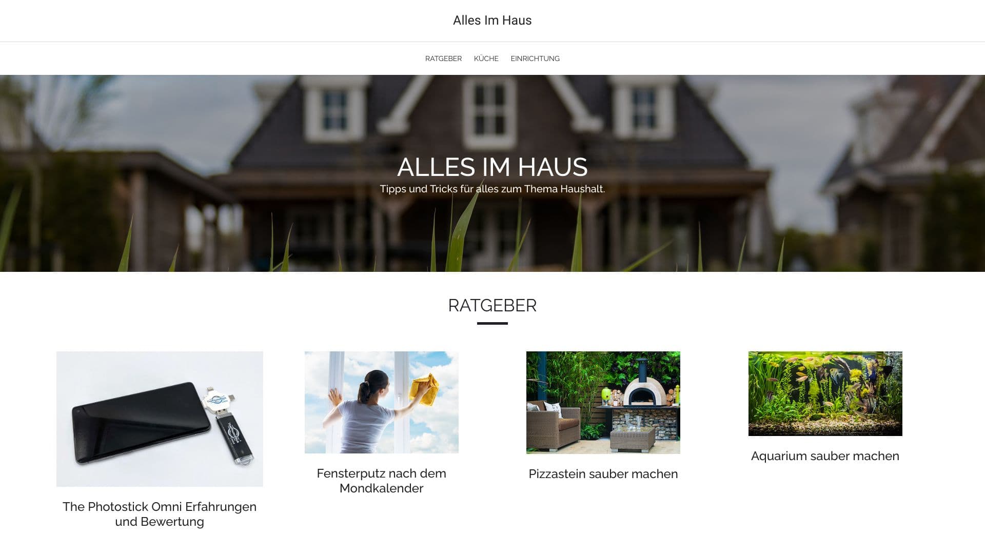Alles im Haus