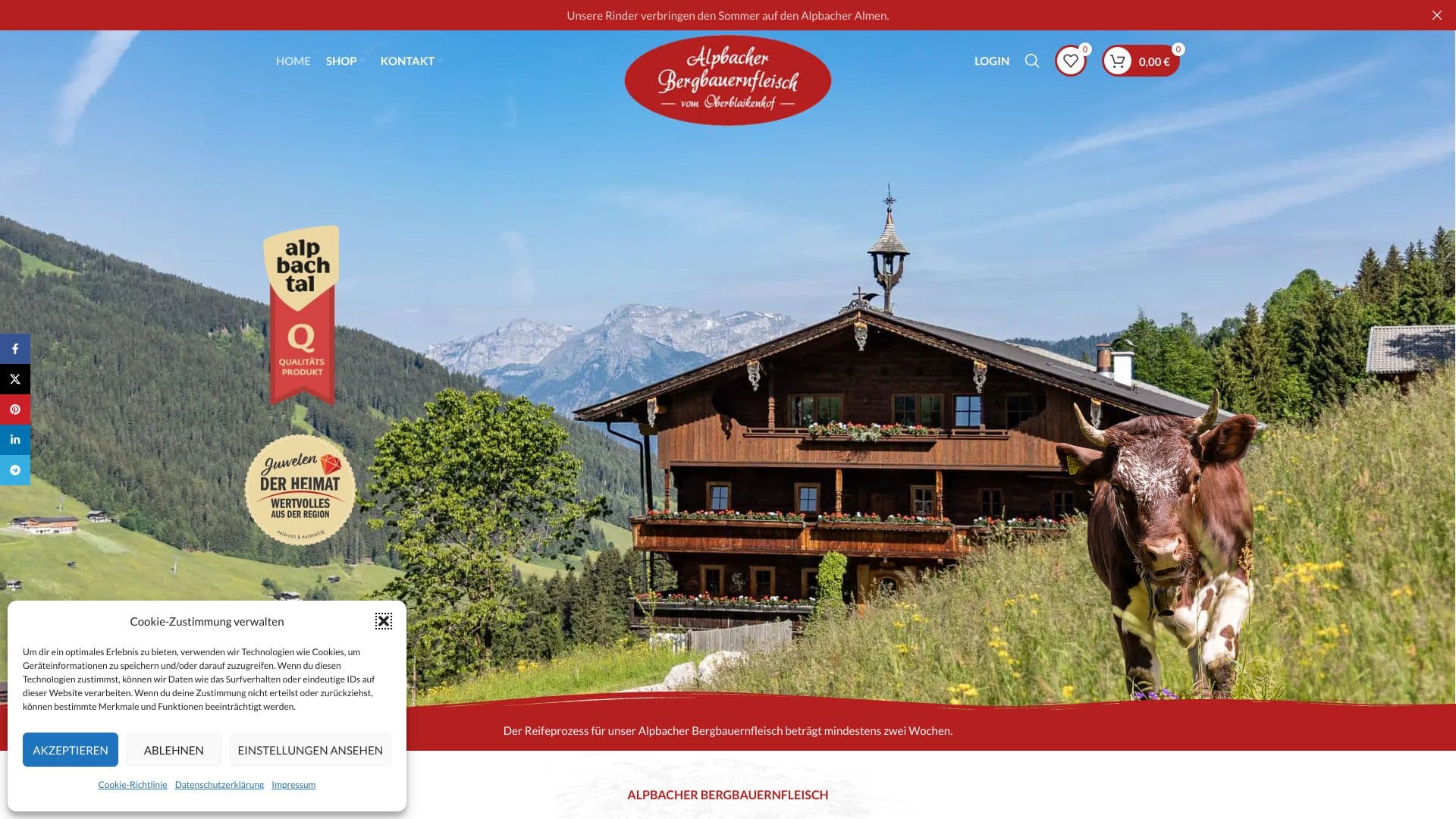 Alpbacher Bergbauernfleisch