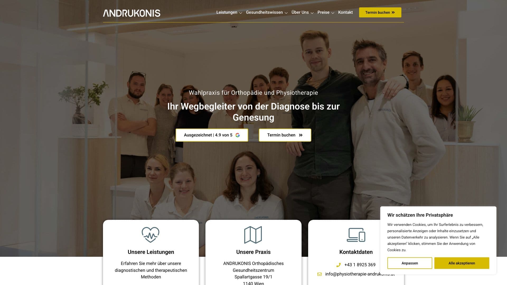 ANDRUKONIS Physiotherapie