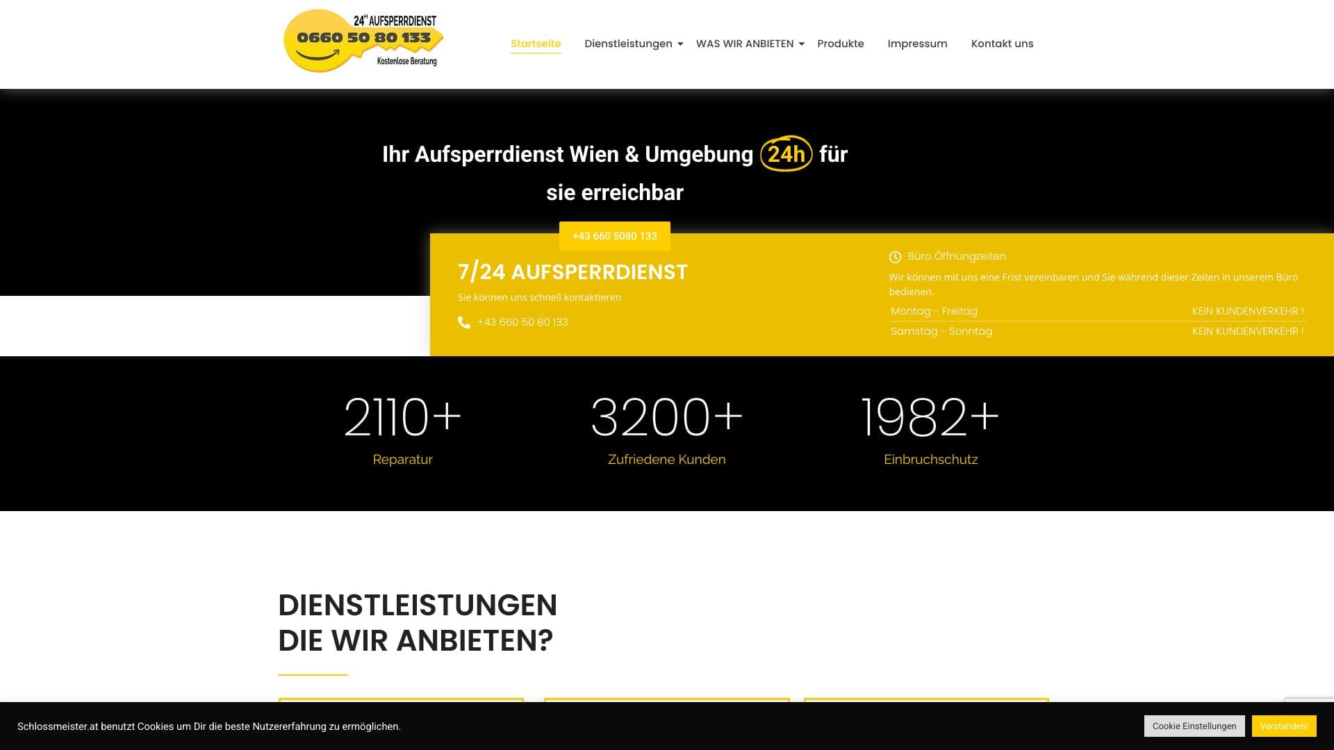 Aufsperdienst 24h schlossmeister