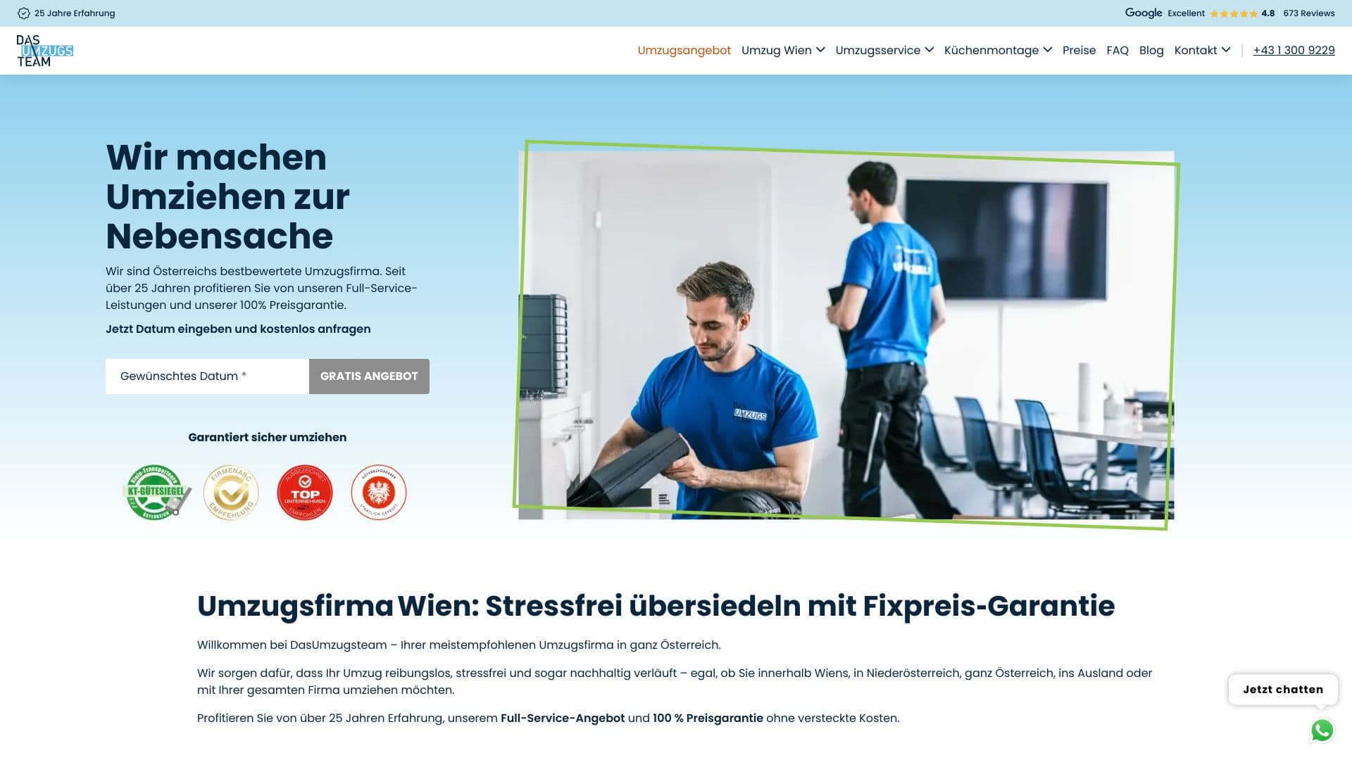 Das Umzugsteam