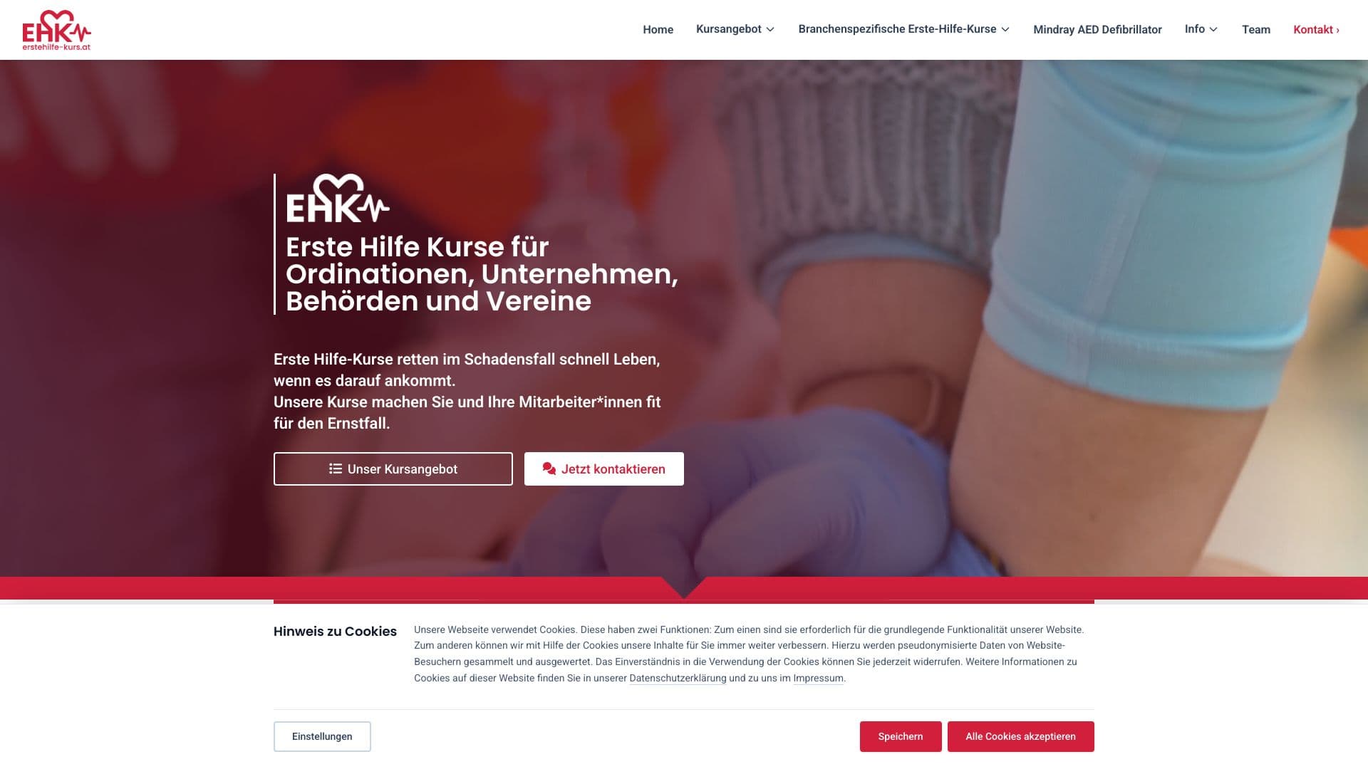 EHK Erstehilfe-Kurs Weißes Kreuz KG