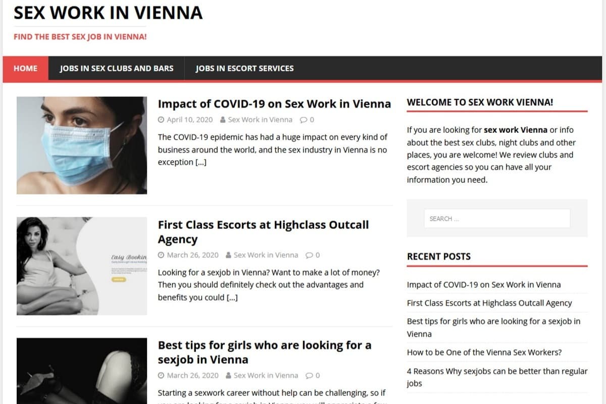 Escort Work in Vienna