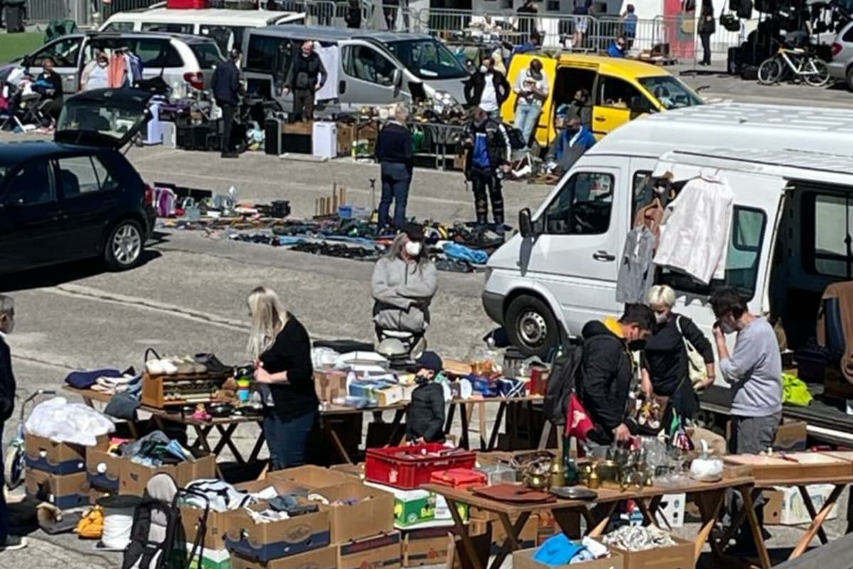 Flohmarkt im Autokino Wien