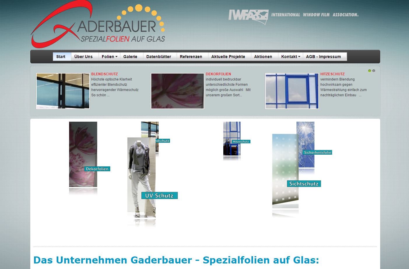 Gaderbauer Spezialfolien in Innsbruck