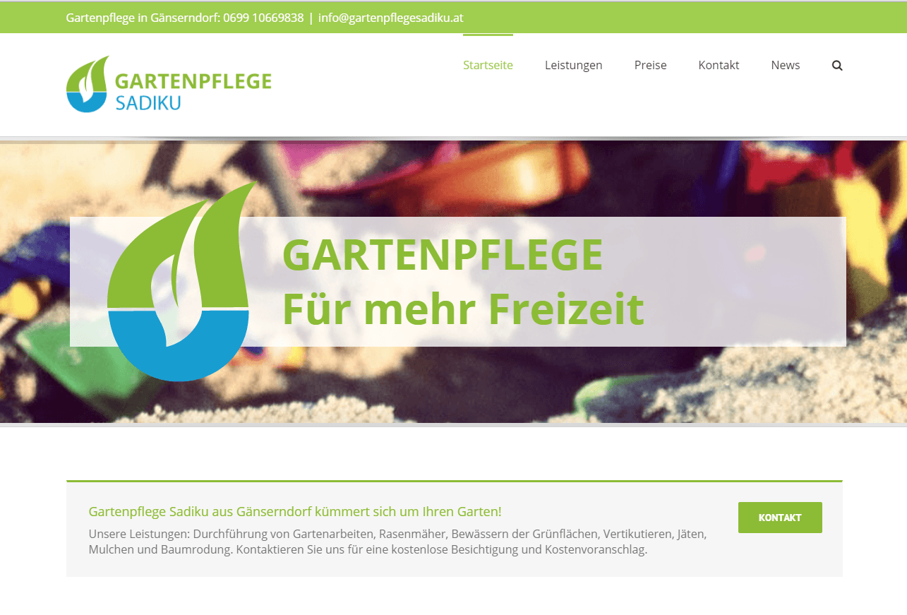 Gartenpflege Sadiku in Gänserndorf