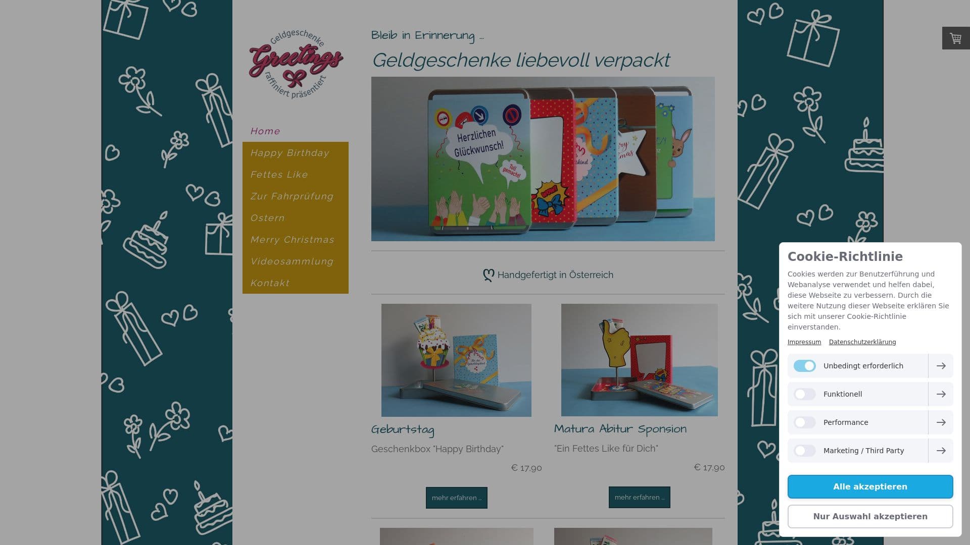 Geldgeschenke Zadrazil e.U.