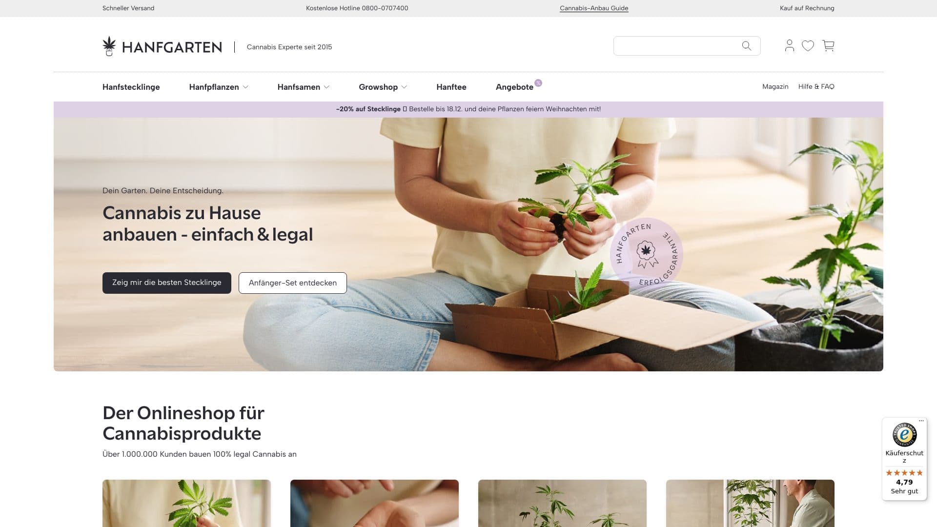 Hanfgarten (HGV Kräutergarten GmbH)