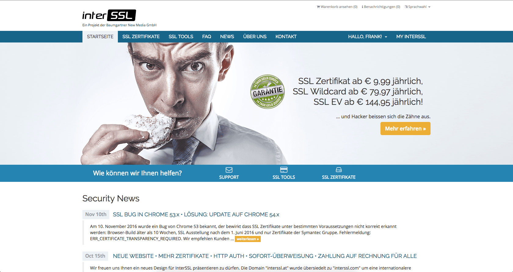 InterSSL - Baumgartner New Media GmbH