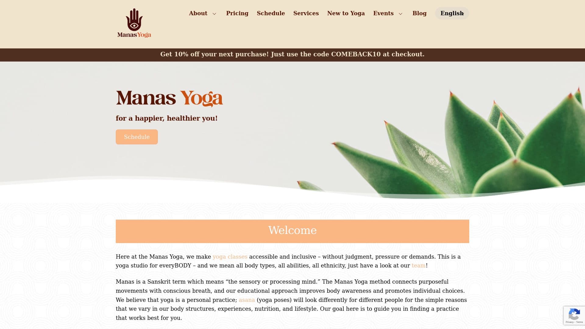 Manas Yoga Studio