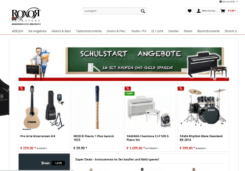 Musikfachhandel Roxor in Wolfsberg