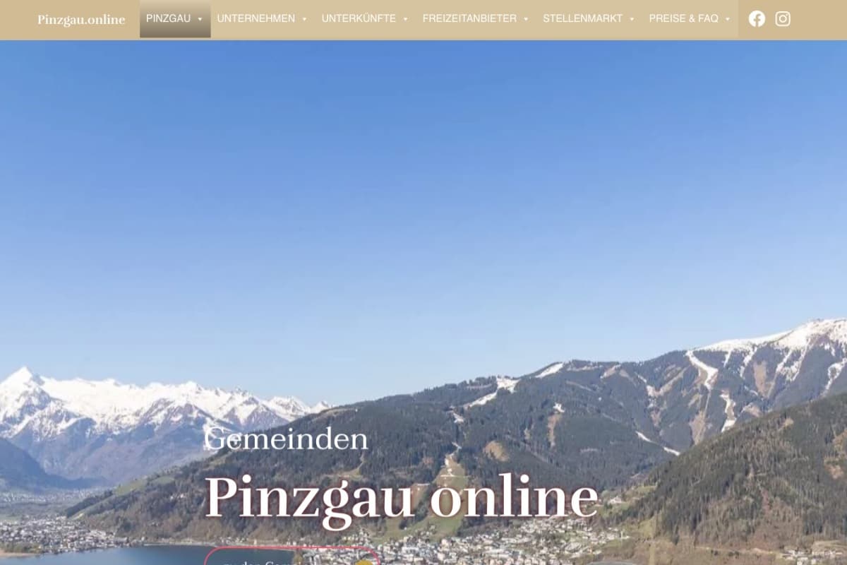 Pinzgau online