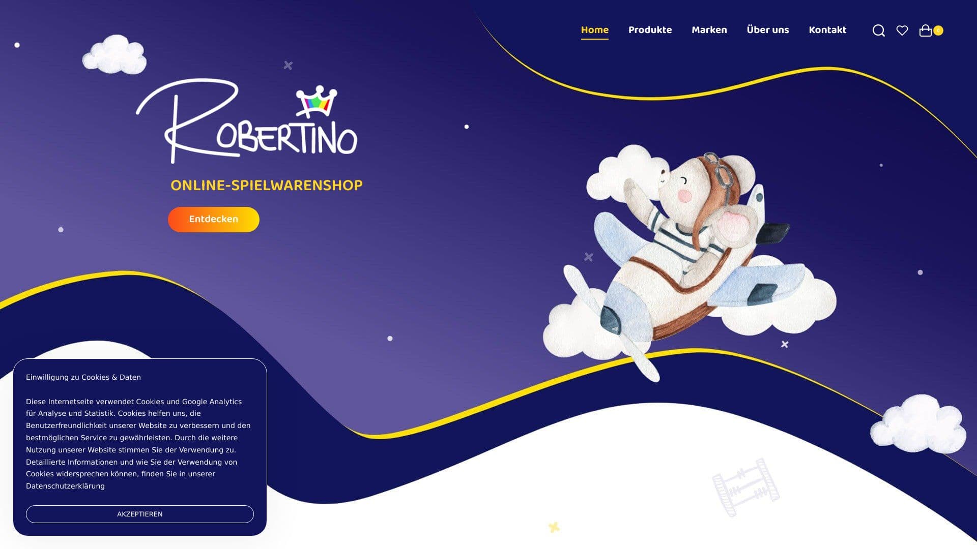 Robertino Spielwaren Onlineshop