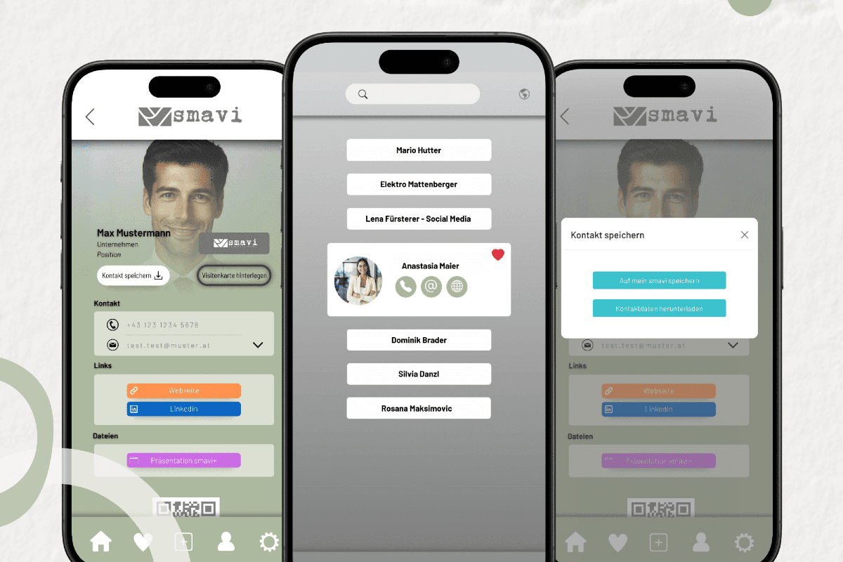 smavi - Die smarte Visitenkarte