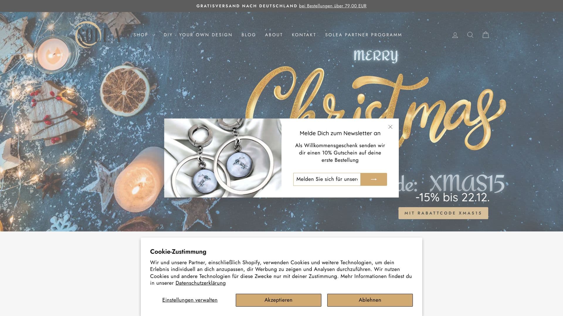 SOLEA Epoxid Schmuck