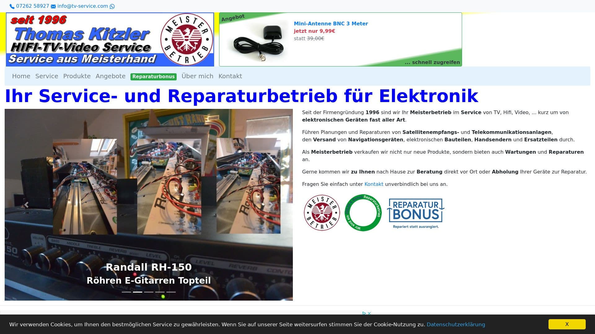 Thomas Kitzler HIFI - TV - Video Service