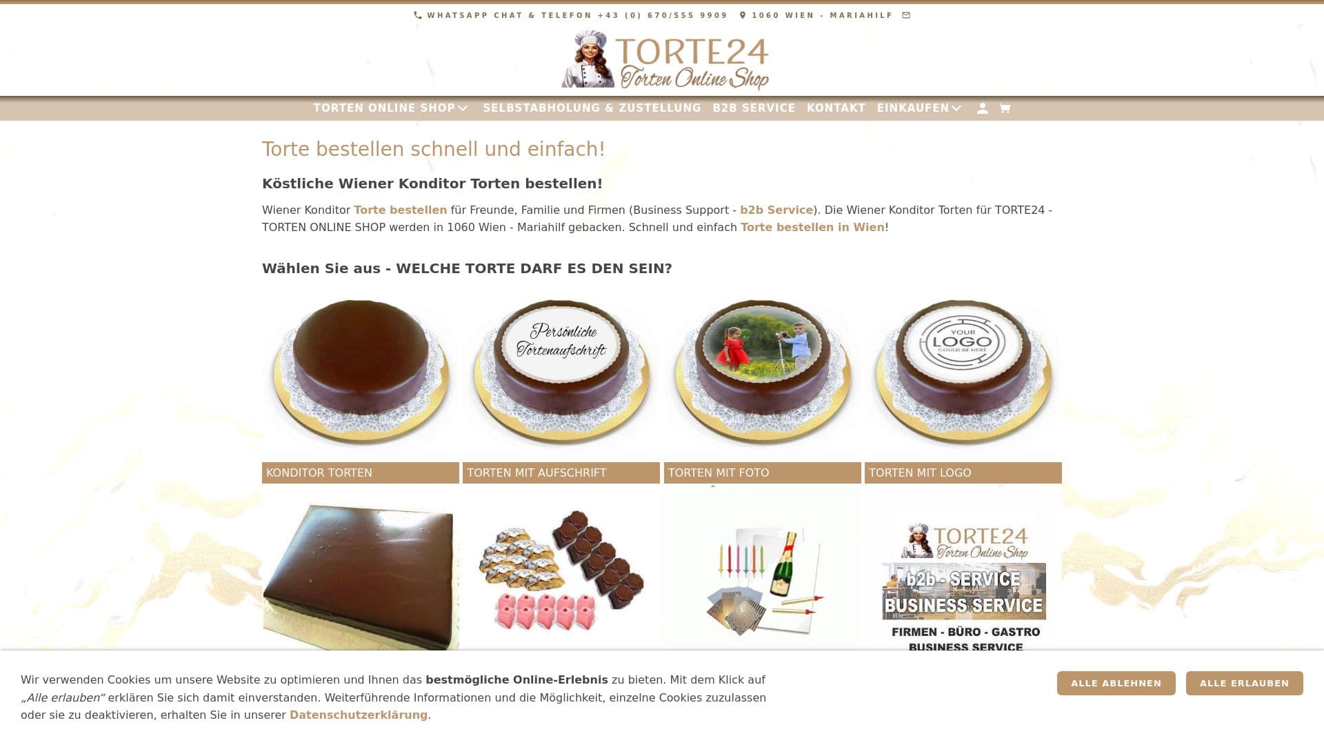 TORTE24 – WIENER TORTEN SHOP
