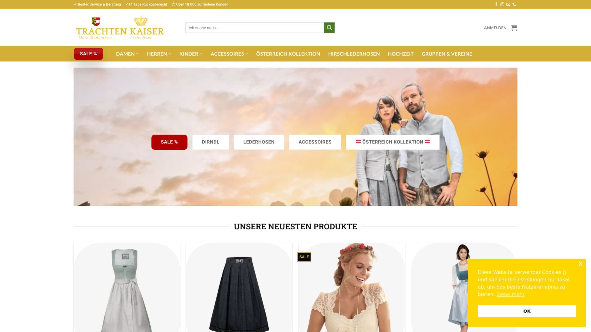 Trachten Kaiser Mode Manufaktur