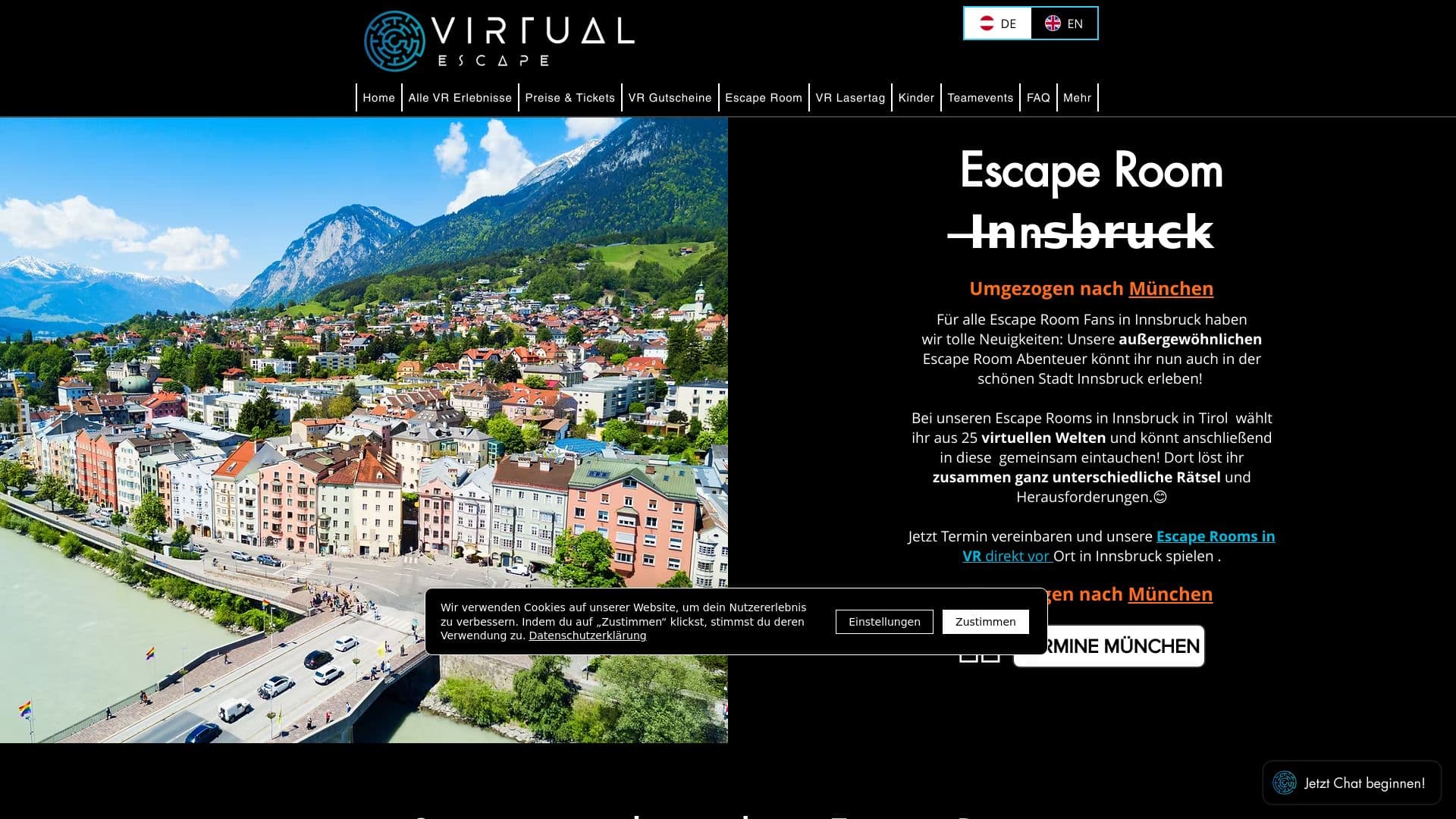 Virtual Escape Room Innsbruck