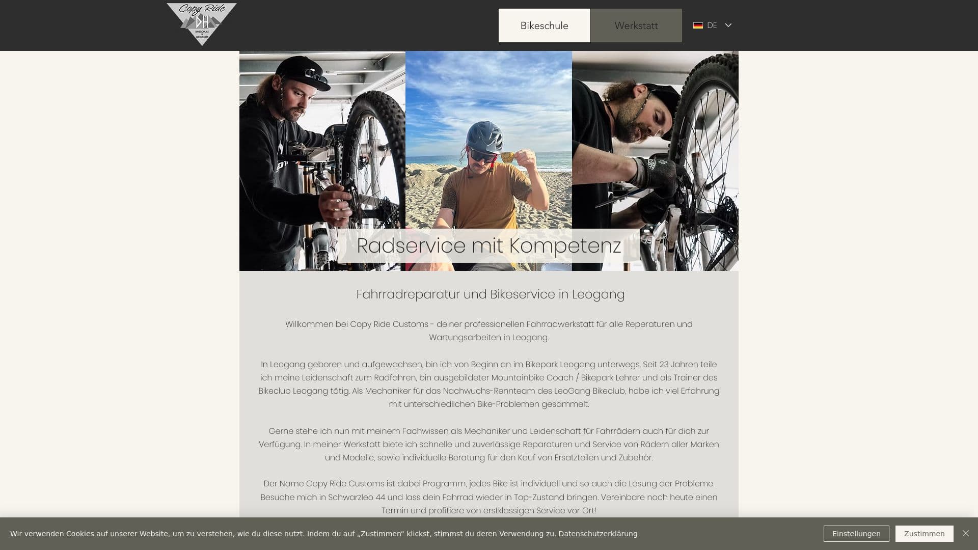 Werkstatt Copy Ride Customs