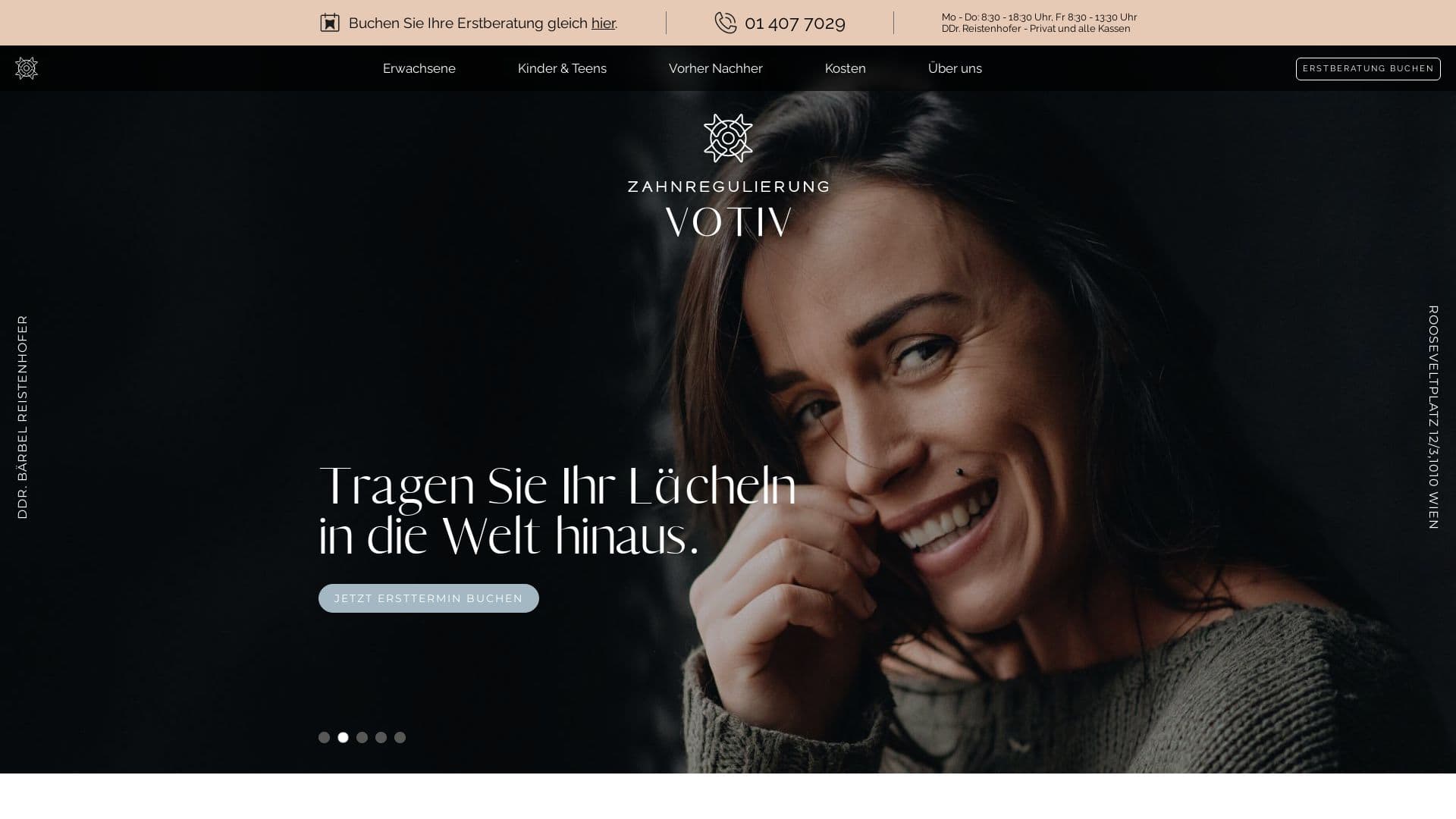 Zahnregulierung & Zahnspange Votiv