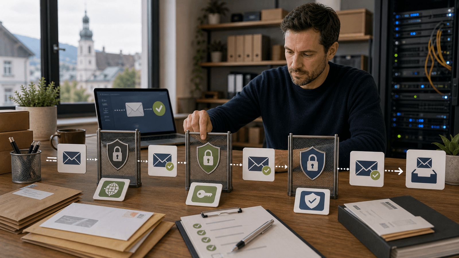 E-Mail-Zustellbarkeit für KMU: SPF, DKIM und DMARC richtig nutzen