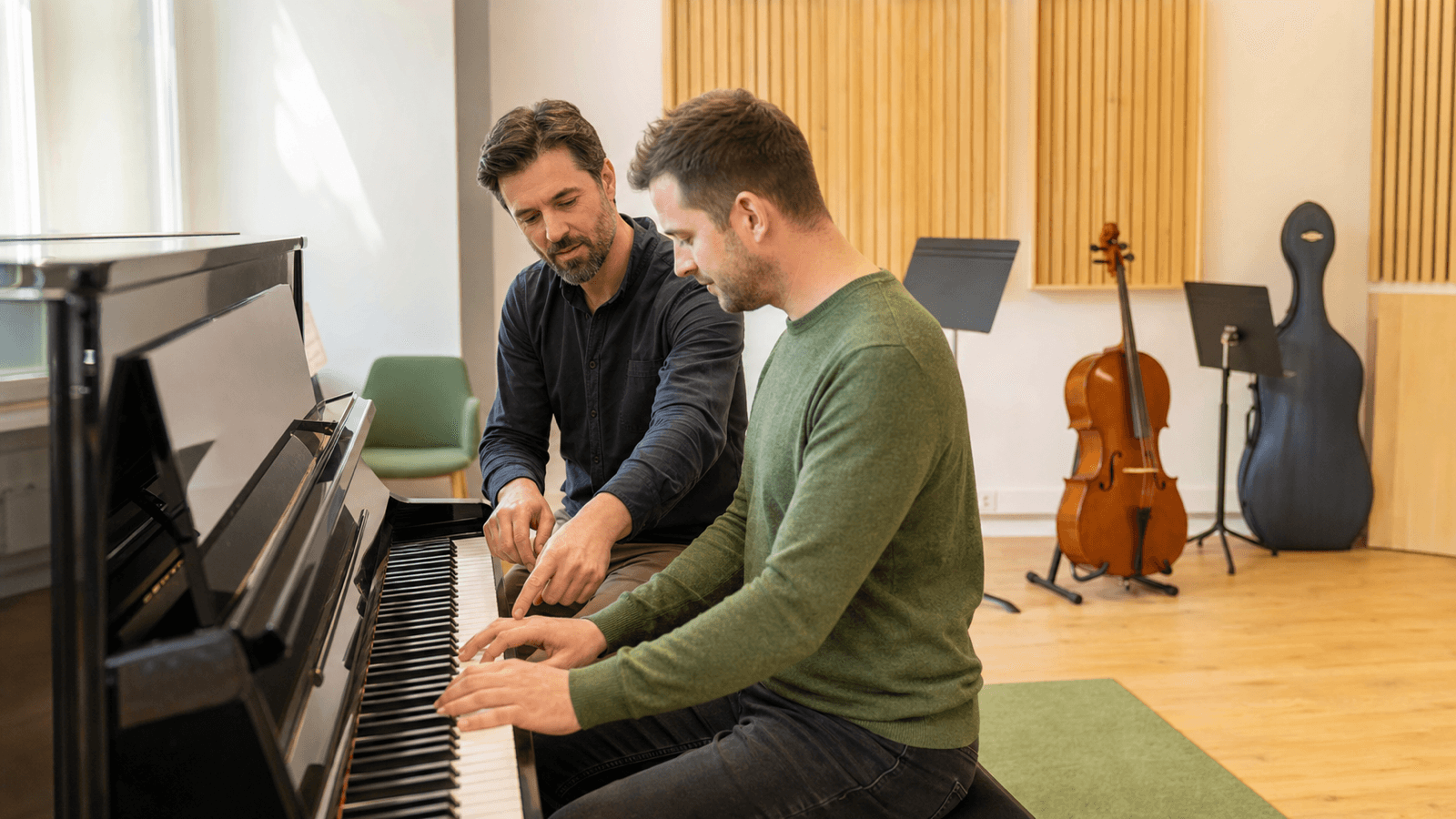 Musikschule-Website: Instrumente, Unterrichtsformen und Probestunde klar erklären