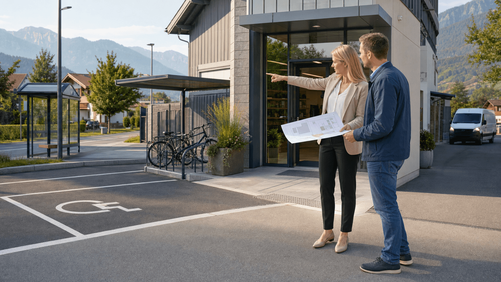 Anfahrtsseite erstellen: Adresse, Parkplatz, Öffis und Zufahrt klar erklären