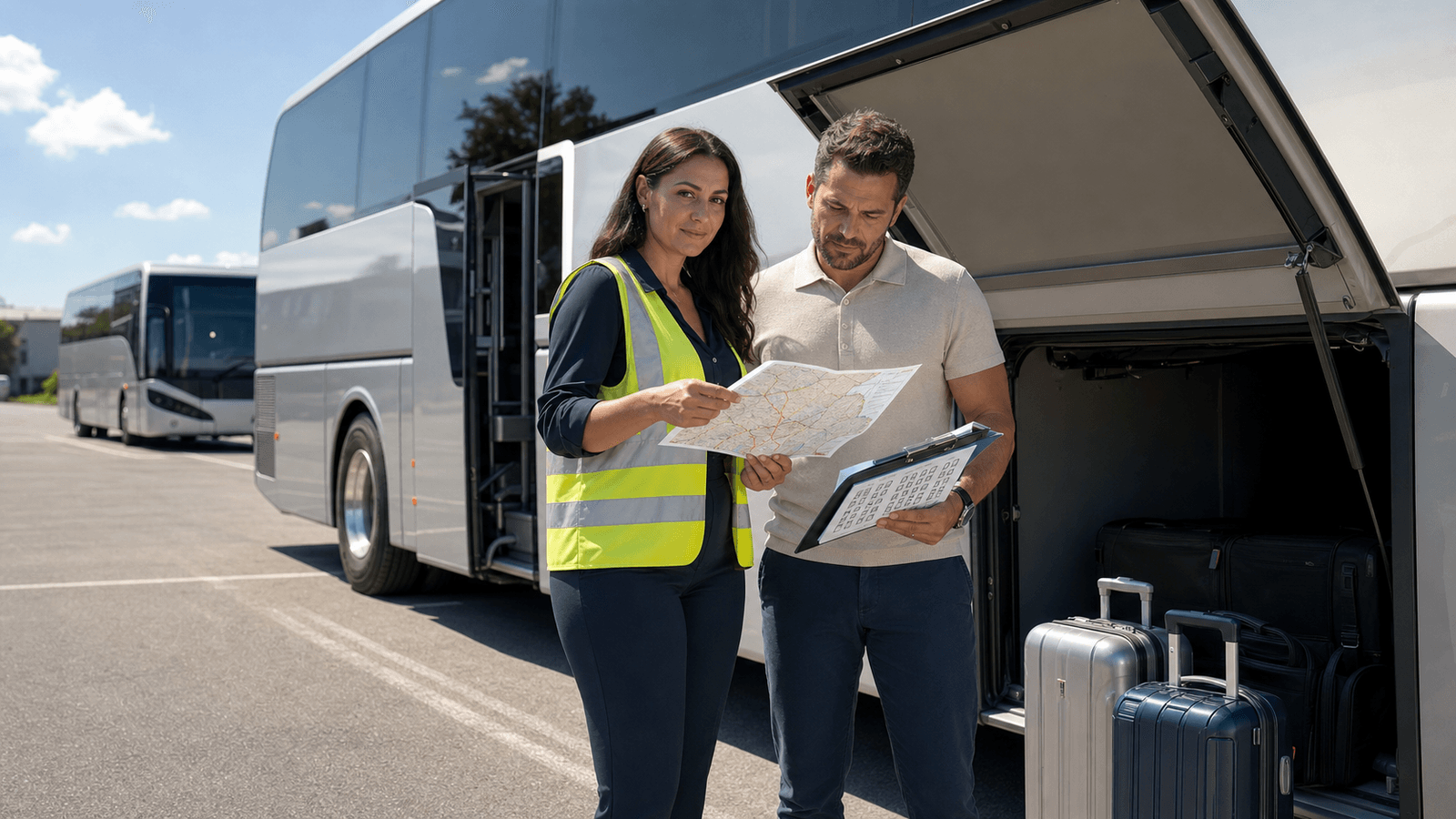 Busunternehmen-Website: Gruppenanfrage, Fuhrpark und Reiseablauf klar führen