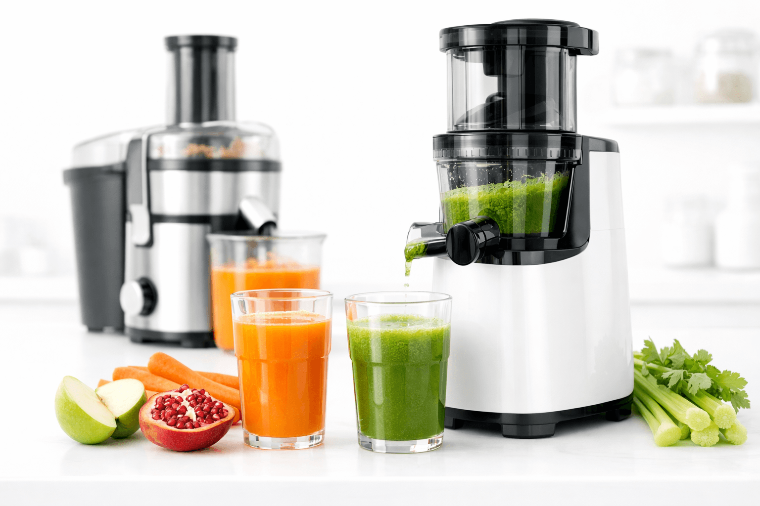 Entsafter im Vergleich: So finden Sie das richtige Gerät für frische Säfte