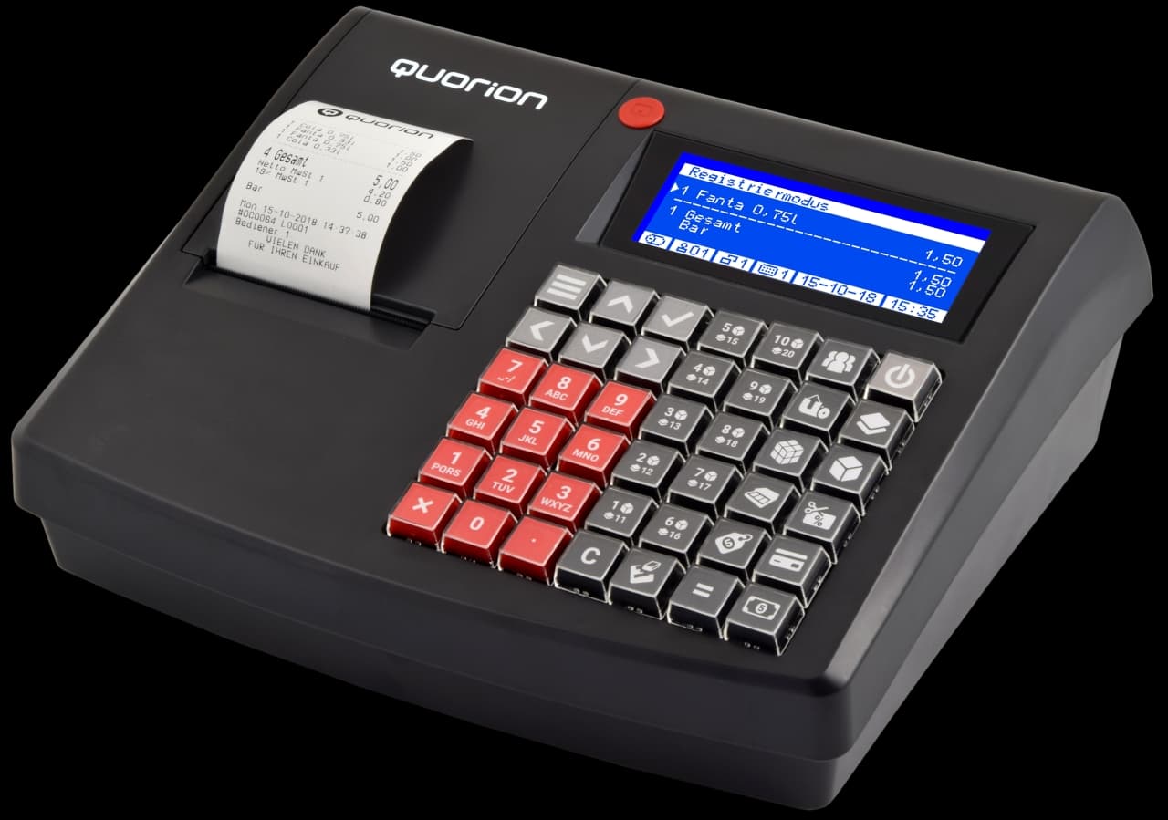 Quorion QMP60 die günstigste All-In-One Registrierkasse ohne monatliche Kosten