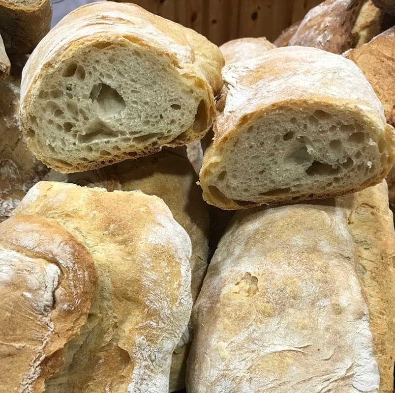 Ciabatta Italienisches Brot