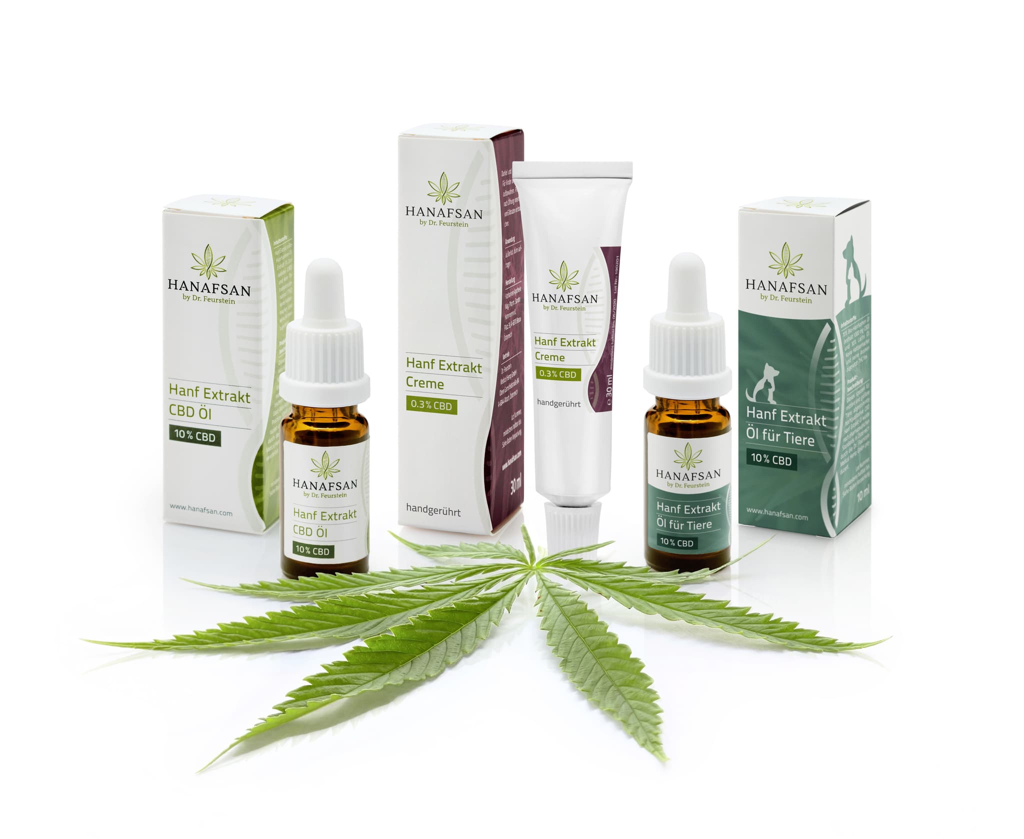 HANAFSAN CBD Produkte für Mensch & Tier