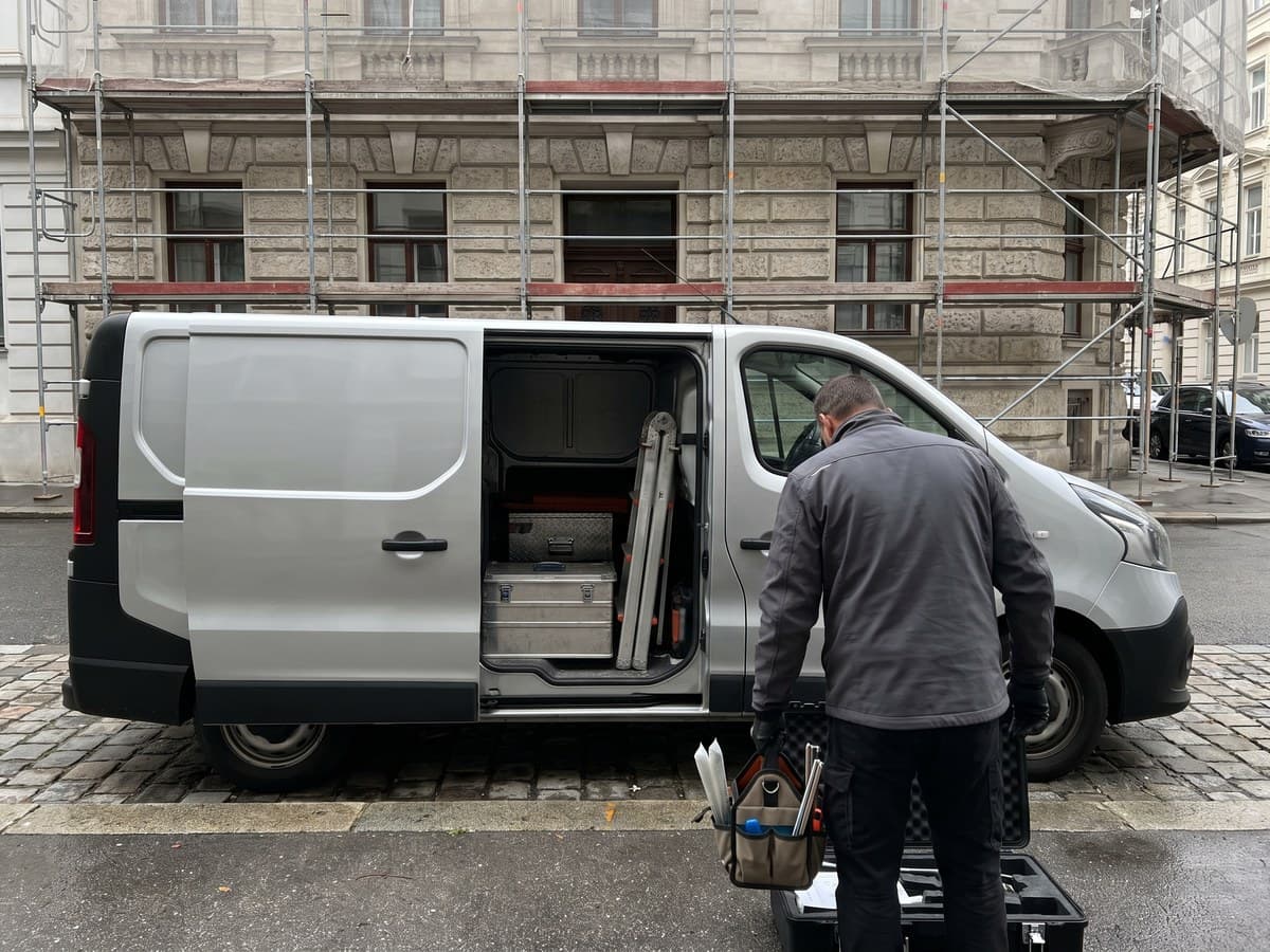Mobiler Einsatz von Fahrzeugöffnung24 in Wien