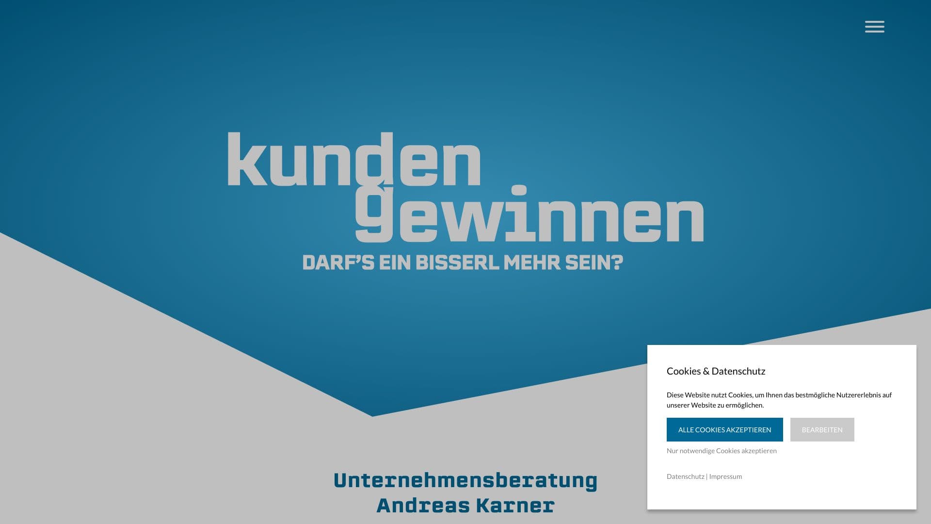 Andreas Karner - Unternehmensberatung - Kunden Gewinnen