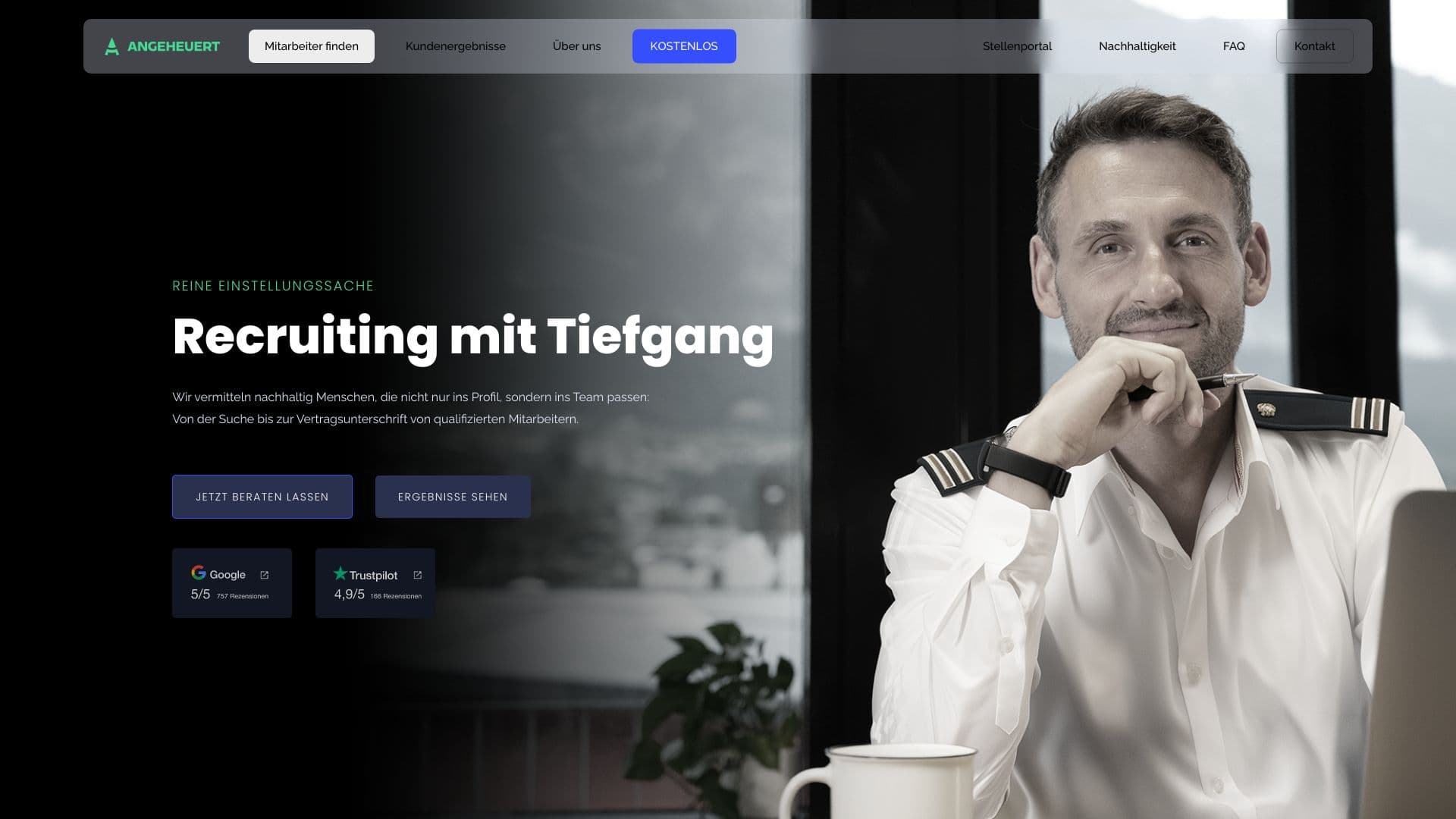 ANGEHEUERT OG ⚓ Recruiting für Start-Ups | Schnell & transparent zu passenden Mitarbeitern