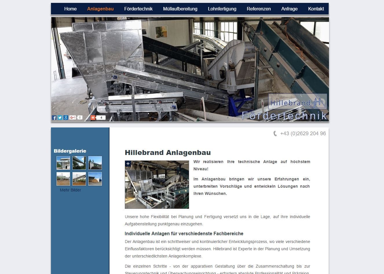 Anlagenbau Hillebrand in Scheiblingkirchen-Thernberg