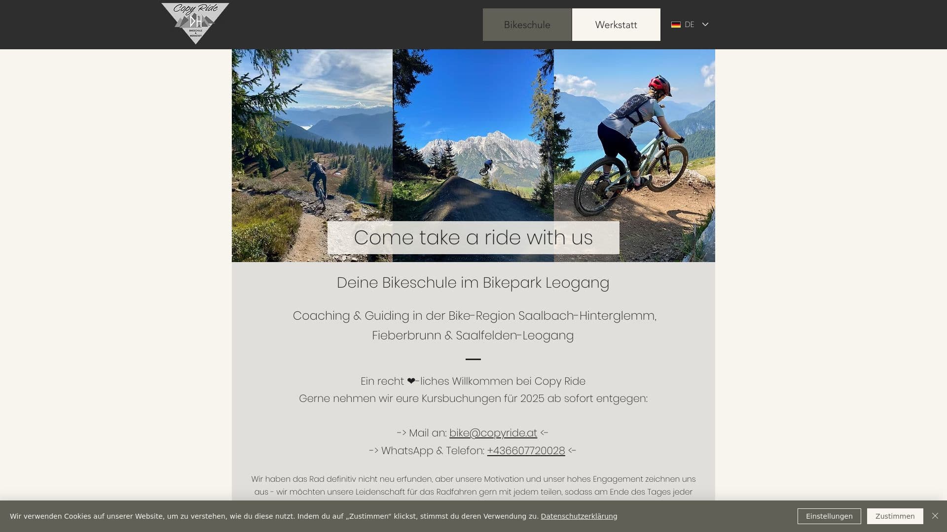 Bikeschule Copy Ride by Denise Hartwig