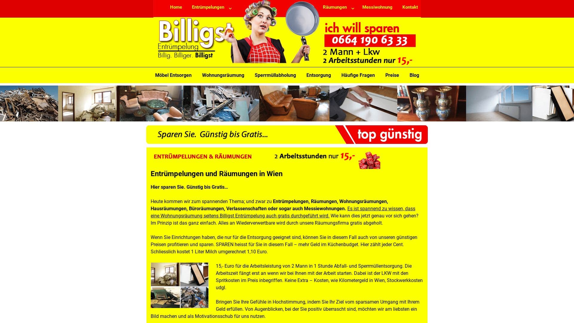 Billigst Entrümpelung