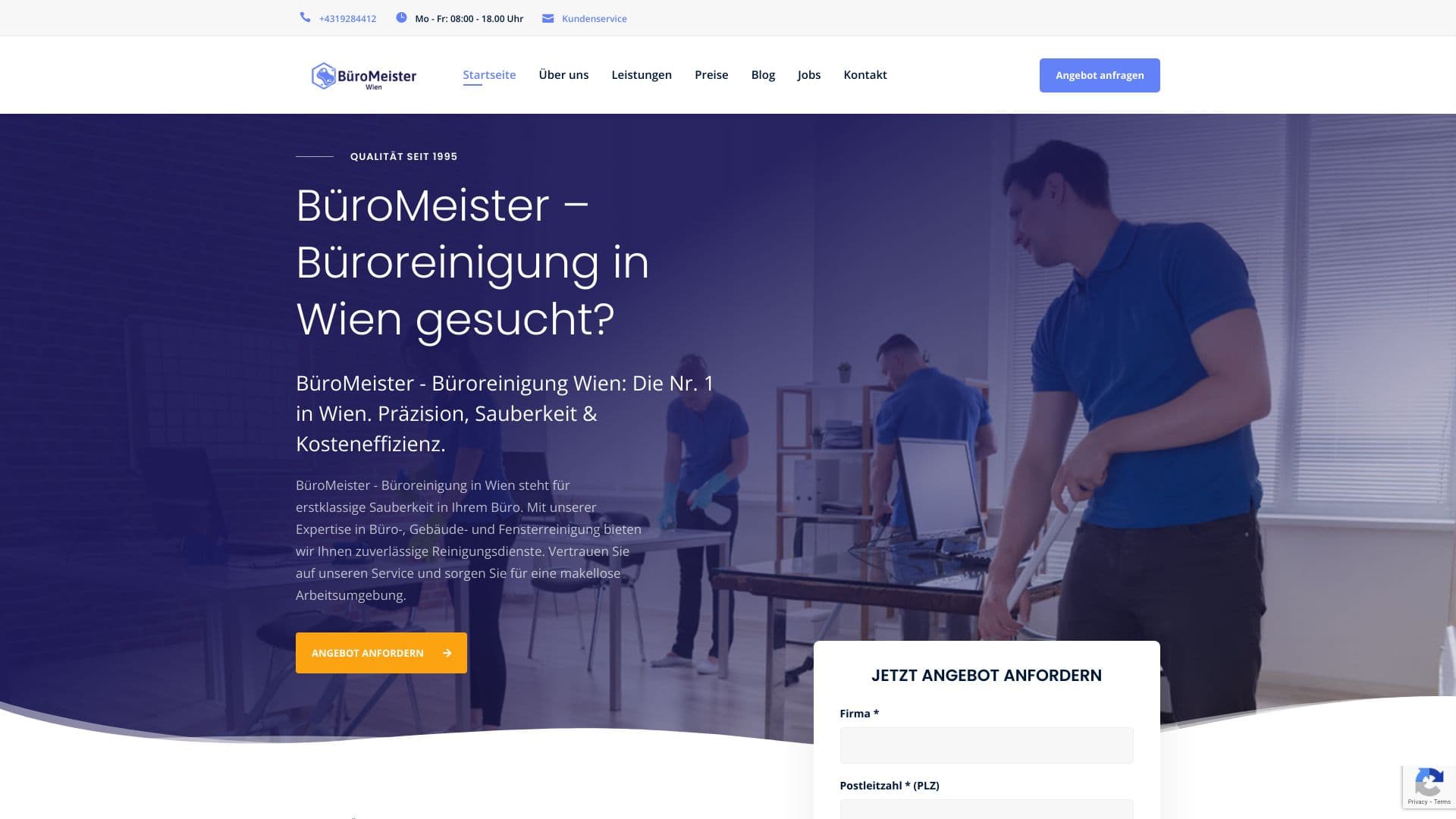 BüroMeister Büroreinigung Wien