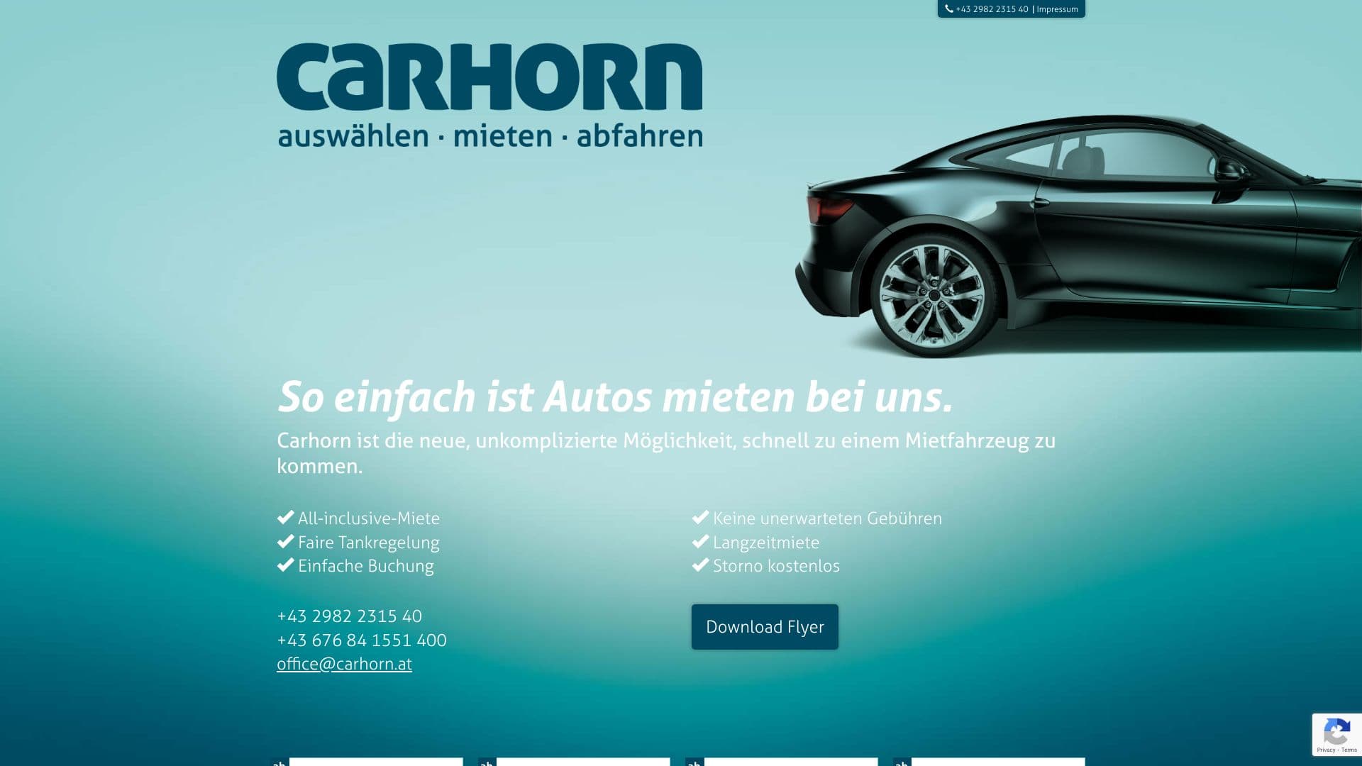 CARHORN Autovermietung | Mietwagen Horn Waldviertel Niederösterreich