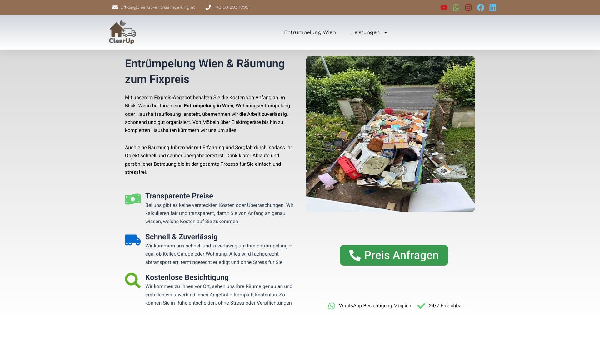 ClearUp-Entrümpelung