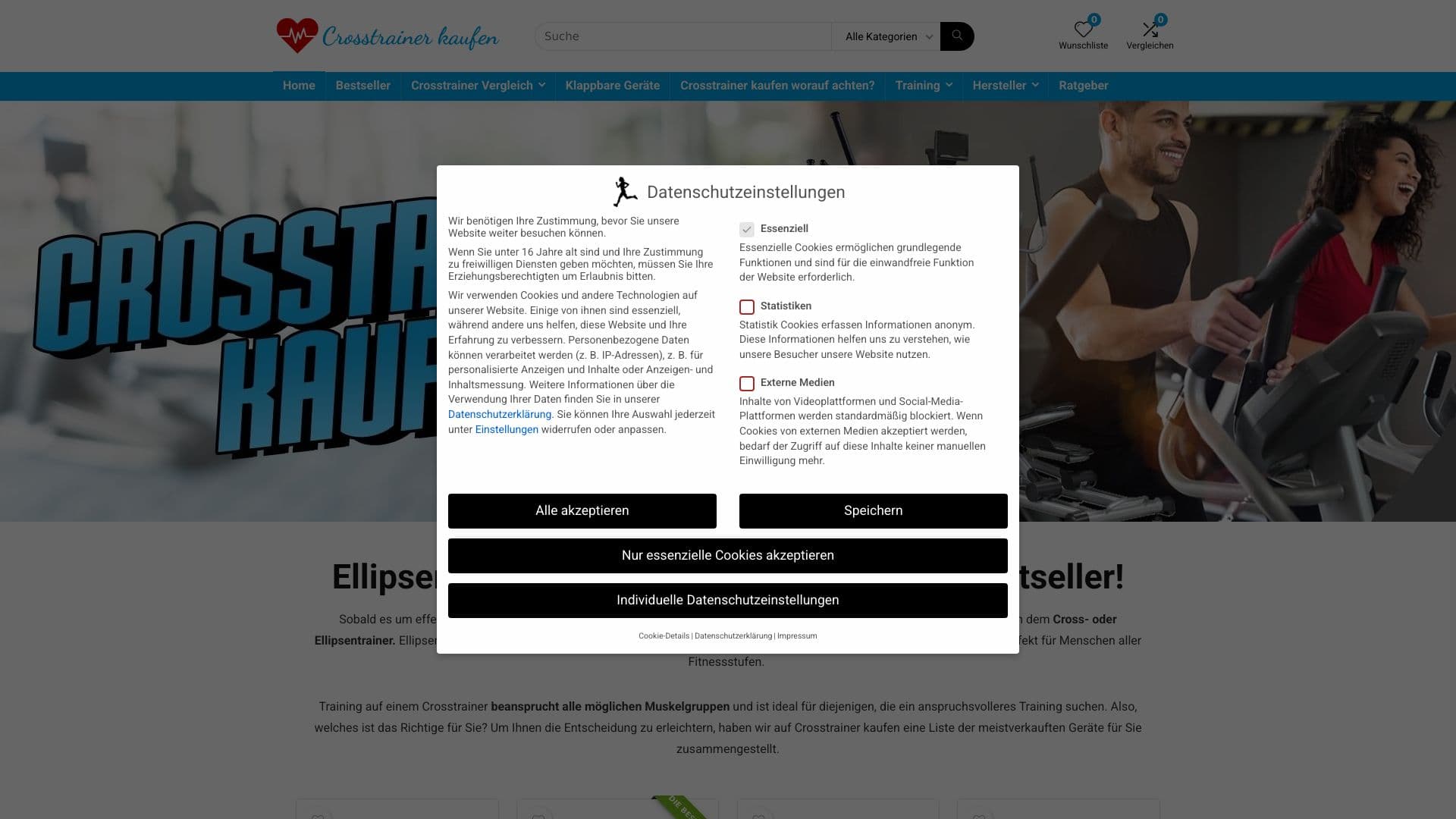 Crosstrainer kaufen / Ihr Fitness Ratgeber