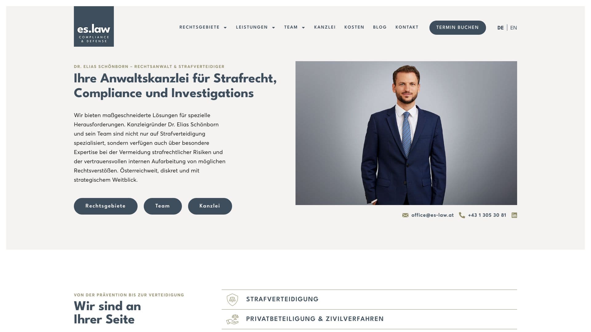 Dr. Elias Schönborn - Schönborn Rechtsanwalt GmbH, Rechtsanwalt & Strafverteidiger