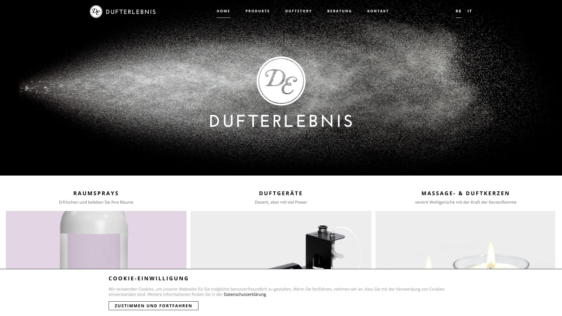 DUFTERLEBNIS - Raumbeduftung & Duftmarketing