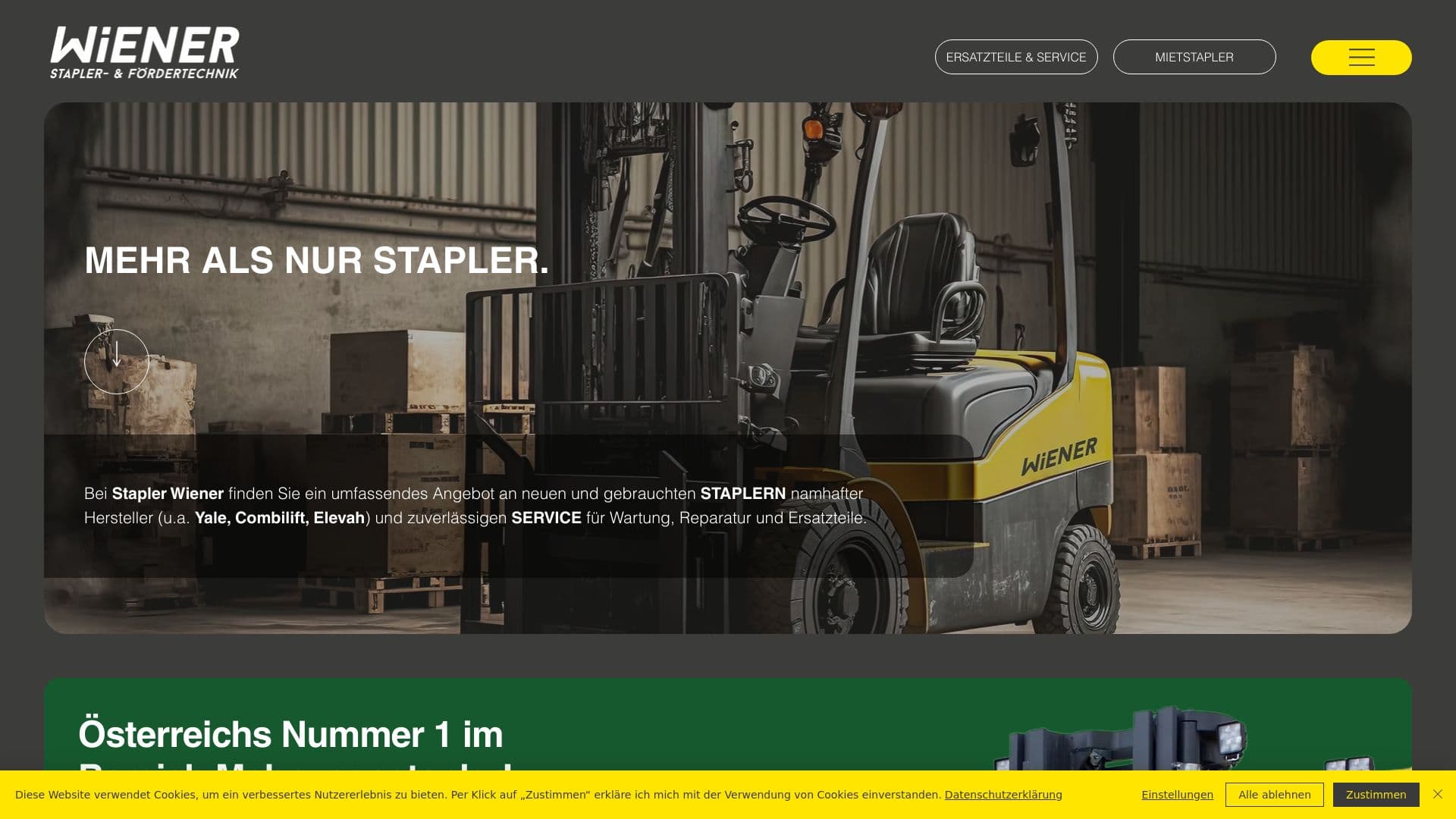 F. WIENER GmbH - Stapler & Fördertechnik