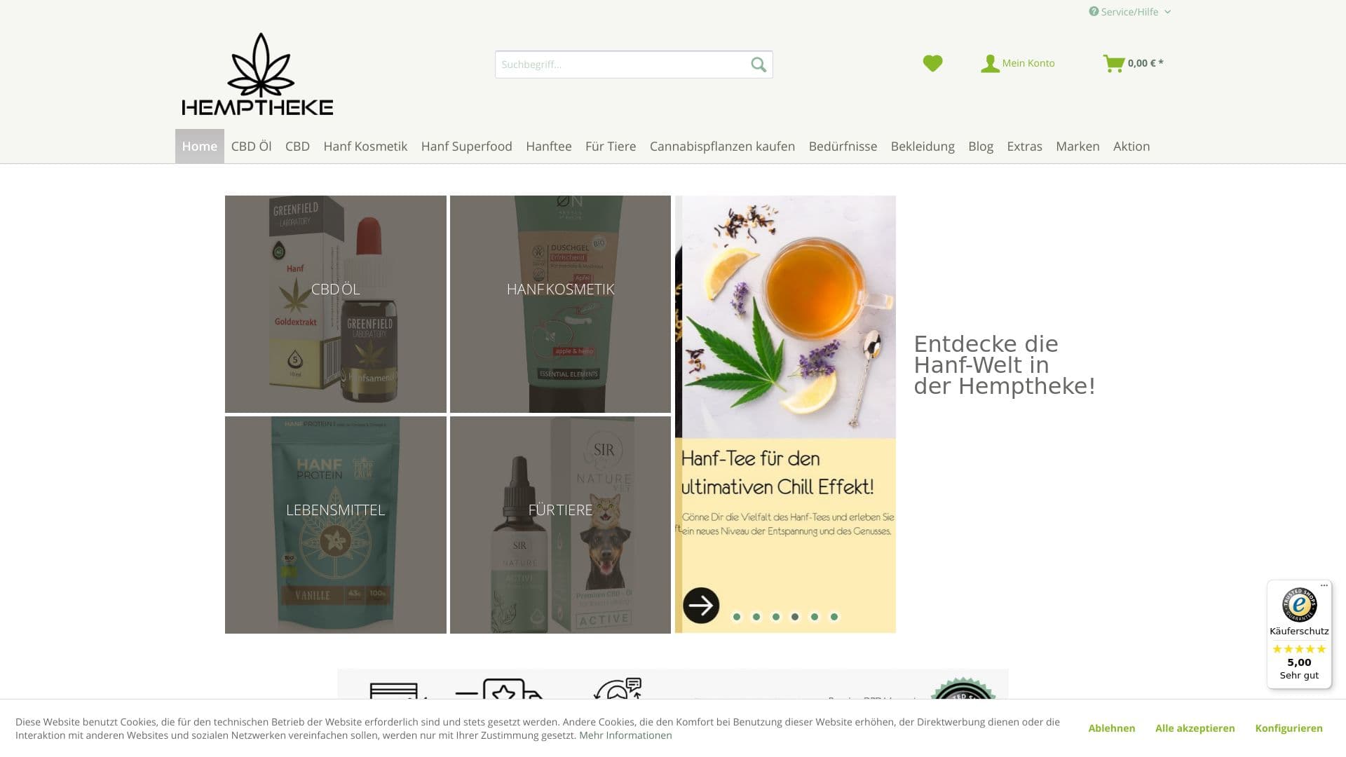 Hemptheke Graz – Ihr CBD ÖL Spezialist