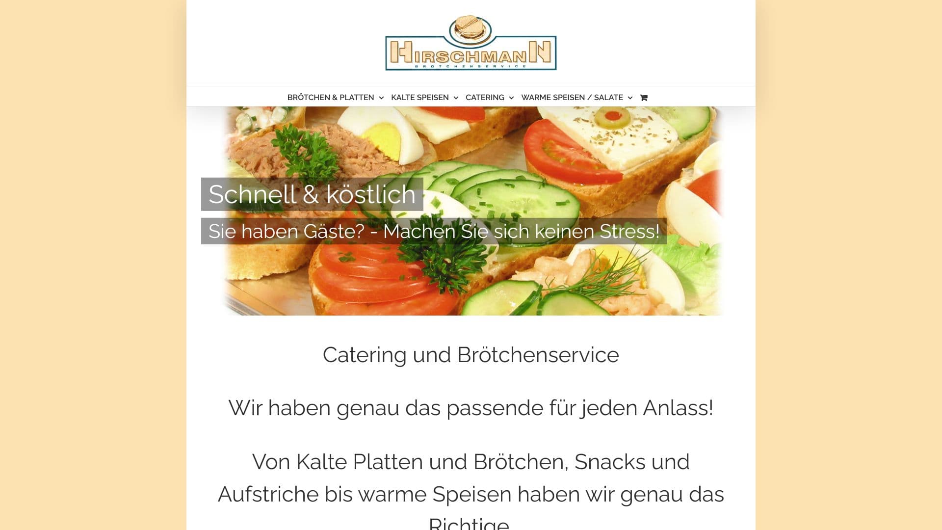 Hirschmann Brötchenservice & Catering
