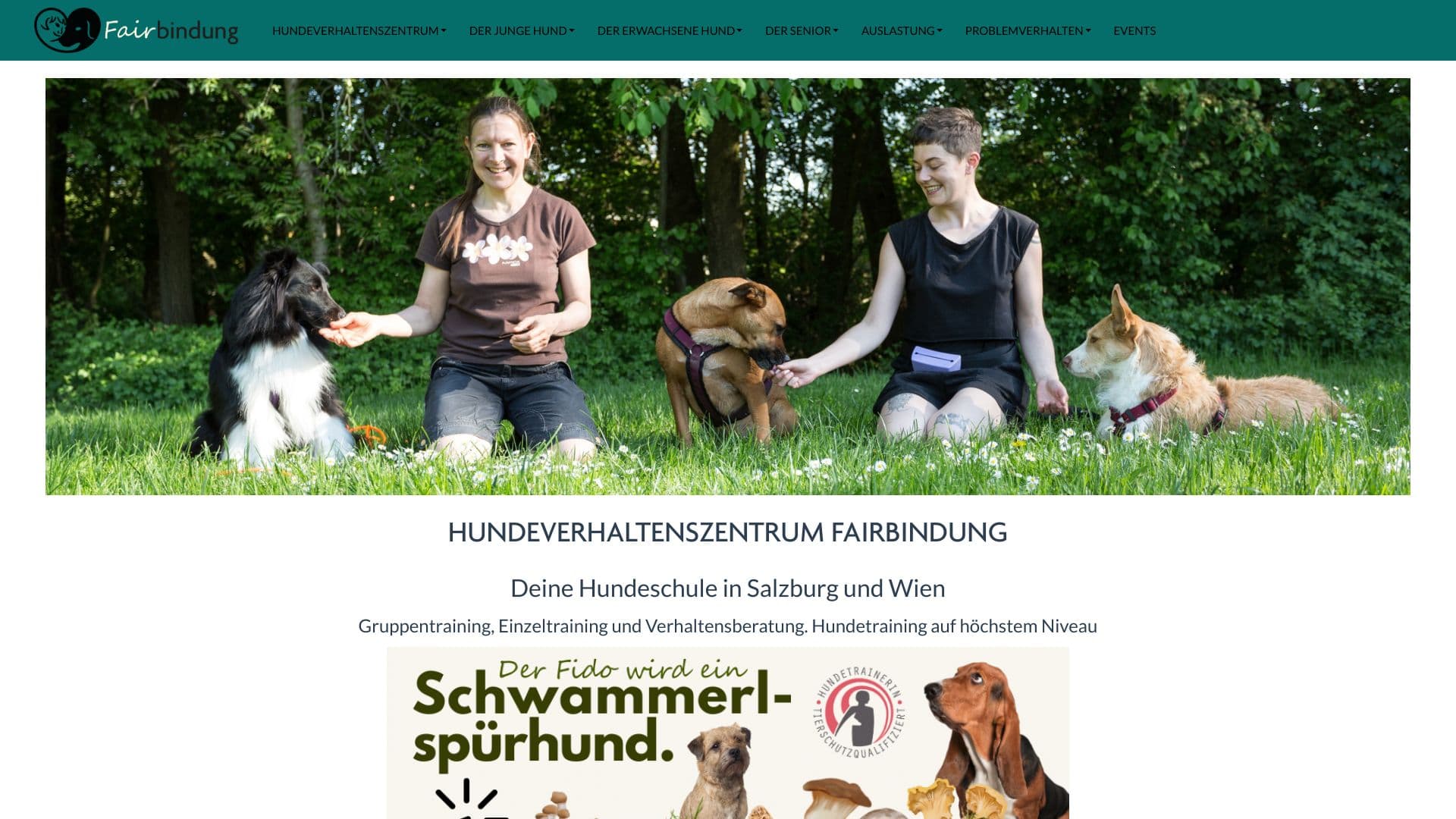Hundeverhaltenszentrum Fairbindung Sarah Prodinger Manuela Leib